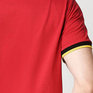 T-shirt à col rond en coton 100% fabriqué au Pakistan, option d'impression personnalisée, marque privée, impression sérigraphique écologique - Product Image 6