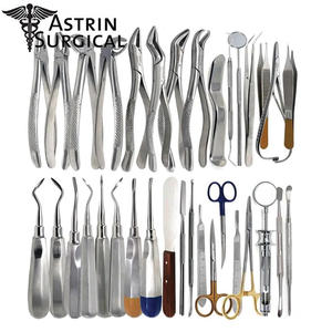 Kits d'instruments chirurgicaux médicaux d'hôpital en acier inoxydable allemand personnalisable de meilleure qualité utilisation manuelle de chirurgie de puissance - Product Image 1