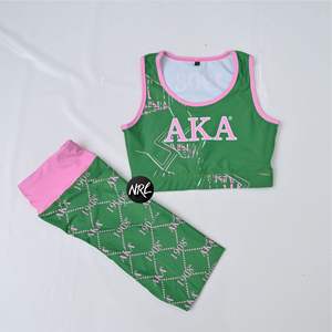 Wholesale Custom Workout <b>Tank</b> <b>Top</b> New Design Sports Singlet Sublimated Gym <b>Dress</b> with Sheep Fur - Product Image 3