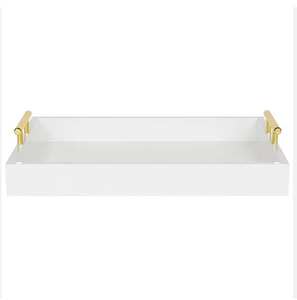 Plateau de service en bois naturel forestier, plateau en bois personnalisé, plateau de présentation en bois robuste, plateau à vaisselle, plat fait à la main - Product Image 3