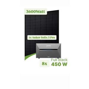 Impianto di energia da balcone da 3600W con stoccaggio Anker SOLIX 3 PRO 2700kWh - Product Image 4