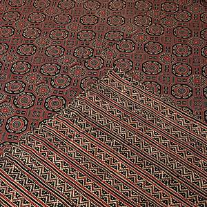 Maroon Abstract Print 240 TC Algodón Cama doble Dohar SHKR1027 Edredón - Product Image 5