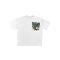 Vente en gros T-shirts unisexes imprimés sur mesure 100% coton Streetwear à séchage rapide décontracté pour hommes Service OEM