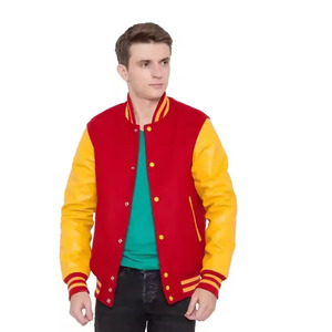 Veste universitaire OEM lourde et chaude pour l'hiver, unisexe, vente en gros, logo brodé personnalisé de qualité supérieure, streetwear, mode universitaire, authentique - Product Image 2