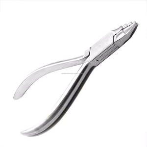 Pince manuelle ergonomique à 3 mors pour la formation et l'ajustement de boucles de fil, pour orthodontie jeune et chirurgie dentaire de précision, en acier inoxydable CE - Product Image 4