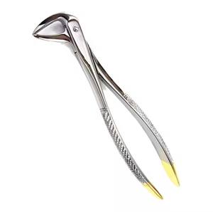 คีมสกัดฟันทำจากสเตนเลสสตีลทำจากโลหะสีทองครึ่งหนึ่ง - Product Image 1