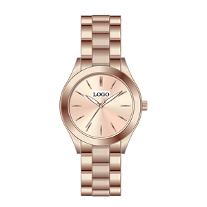 Orologi da Coppia al Quarzo con Logo Personalizzato, Stile Antico, in Acciaio Inossidabile, Impermeabili, Eleganti, Design Doppio, Stile Sportivo con Lancette per Uso Esterno - Product Image 1