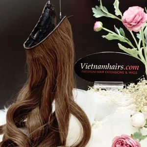 2025 Venta caliente de alta calidad 100% extensiones de cabello vietnamita crudo para Halo cutícula Wave Curl Remy Bundle Straight Single - Product Image 1