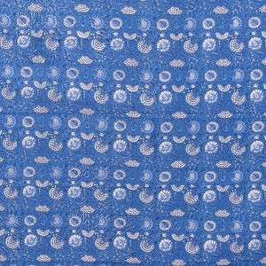 100% algodón pato colores brillantes Aari bordado Kantha cosido flor Reino tiro colcha cubierta de mesa hecha a mano con amor - Product Image 1