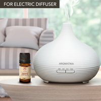Aceite Esencial de Geranio Aromatika 5 ml 100% Puro y Natural Pelargonium Graveolens Aceite de Aromaterapia Calmante Destilado al Vapor