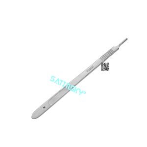 Poignée de scalpel longue 21.5 CM fabricants de microchirurgie en acier inoxydable fabriqué avec AISI 420 de source réputée - Product Image 1