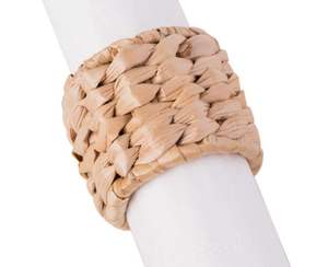 ห่วงใส่กระดาษทิชชู่ทำจากหวายทรงกลมอุปกรณ์เสริมสำหรับโต๊ะใช้ในบ้านและในห้องครัว - Product Image 1