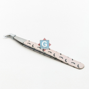 Pince à épiler d'extension de cils en acier inoxydable de marque privée - Product Image 5