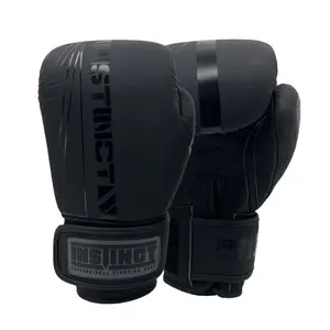 Guantes de Boxeo de Piel Auténtica de Alta Calidad para Entrenamiento Profesional de Muay Thai, Guantes de Boxeo Clásicos para Adultos - Product Image 1