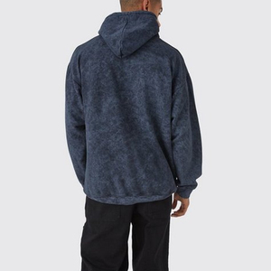 Sweat à capuche Offre Spéciale sur mesure délavé à l'acide Sweats à capuche vintage délavés à l'acide de couleur unie pour hommes - Product Image 2
