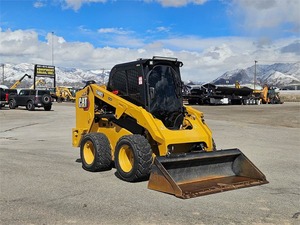 2020 para CAT 246D3 Skid Steer Loader Máquina de construcción usada con motor central Mini Cargador frontal Retroexcavadora Características del cargador de troncos - Product Image 6