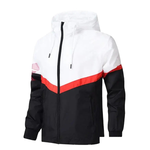 Abrigos para deportes al aire libre Chaquetas cortavientos para hombre Nueva moda de manga larga Diseño personalizado Chaqueta cortavientos para hombre - Product Image 1