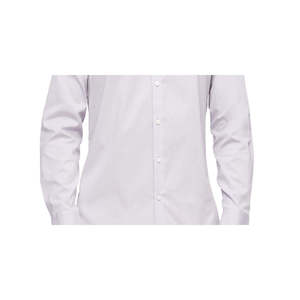 Calvin Klein <b>Men's</b> Slim Fit Stretch Solid Purple Poplin <b>Shirt</b> Anti-Wrinkle <b>High</b> <b>Collar</b> Smart Casual Business Style Medium 6XL - Product Image 3