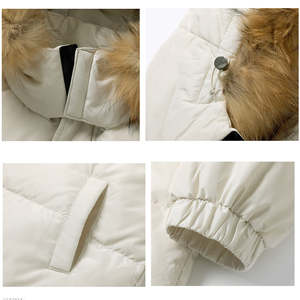 Chaqueta de Invierno Acolchada con Cremallera de Alta Calidad, Camuflaje, Lona Impermeable, Logotipo Personalizado para Hombre - Product Image 4