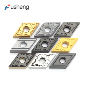 Fusheng DNMG-1 kim loại có thể lập chỉ mục CNC Lathe Carbide Tungsten phay chèn cao mặc sức đề kháng OEM tùy chỉnh - Product Image 1