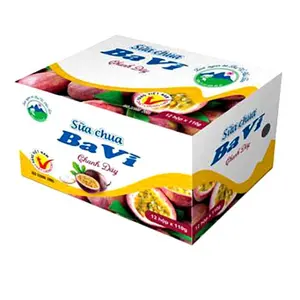 Custom Order Paper Boxes Delivery Shipping UV Coating Grocery Recycled Materials Rectangle Paper Cartons For Milk
