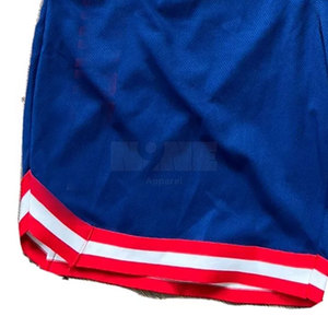 Shorts de basketball décontractés pour hommes, dernière conception, respirants, haute qualité, 100 % polyester, motif uni, taille moyenne, nouvelle collection, vente chaude - Product Image 4