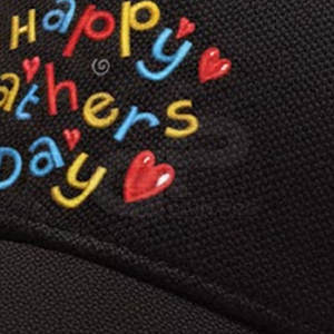 Casquette Fête des Pères Numéro Un avec design personnalisé, coutures de qualité supérieure et finition durable - Product Image 5