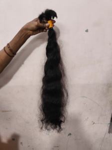 Extensiones de cabello humano alineadas con cutícula de tejido de cabello crudo indio sin procesar sin enredos de calidad superior de Temple - Product Image 3