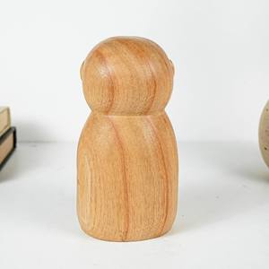 Nuevo diseño artístico de madera esculturas para exteriores e interiores estatua de Bellas Artes de madera escultura abstracta tallada a mano - Product Image 4