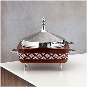 Olla de cazuela recubierta de esmalte de alta calidad de diseño moderno para el hogar, cocina y mesa, calentador de alimentos, olla caliente para cocinar vajilla - Product Image 5