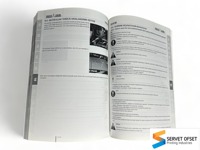 Vente en gros de produits de peinture à couverture rigide spéciaux Manuel d'instructions de l'utilisateur Service Brochure Livre Manuels Livrets/Instructions Imprimer