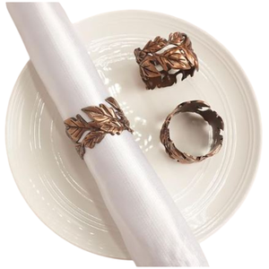 Vente chaude Classique Or Métal Serviette Anneau Titulaire Hôtel & Maison Table Décoratif Tissu Cravate pour La Décoration De Table De Mariage - Product Image 4