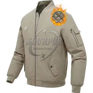 2025 populaire personnalisable Logo Varsity Jacket pour hommes conception respirante pour l'hiver taille XL nouvellement arrivé veste professionnelle - Product Image 1