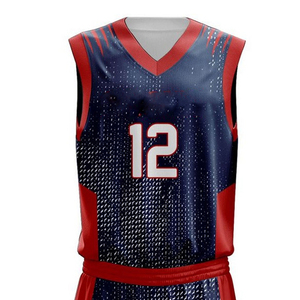 Nouvel arrivage : Ensemble d'uniformes de basketball sur mesure, respirant, séchage rapide, sans manches, 100 % polyester, différentes tailles, avec logo OEM - Product Image 4