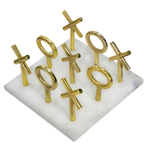 เกมกระดานหินอ่อน Tic Tac TAC TAC TAC Tac Toe บนโต๊ะอาหารเกมกระดานหินอ่อนคุณภาพสูงของเล่น Tac TAC Tac - Product Image 3