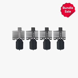 Kit d'accessoires pour imprimante 3D tout-en-un Hotends X1 Series, buses en acier inoxydable trempé de 0,2 mm à 0,8 mm, température maximale 320°C, 47,3 mm - Product Image 2