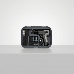 Juego Completo <span class=keywords><strong>de</strong></span> Taladro a Batería Manual con Brocas y Estuche Moldeado para Instalación <span class=keywords><strong>de</strong></span> Muebles DIY, Garantía OEM <span class=keywords><strong>de</strong></span> 3 Años - Product Image 5