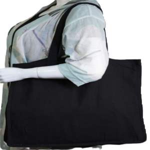 Sac fourre-tout en coton biologique à prix avantageux, vente chaude, logo personnalisé imprimé, sacs de shopping recyclés, écologiques, réutilisables - Product Image 4