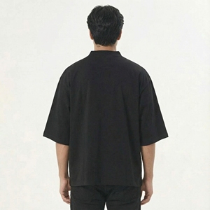 เสื้อยืดโอเวอร์ไซส์ทรงแบ็กกี้ แขนกุด ผ้าคอตตอน/ใยไผ่ หนัก 300 กรัม พิมพ์ลายได้ตามต้องการ สำหรับผู้ชาย เป็นมิตรกับสิ่งแวดล้อม - Product Image 3