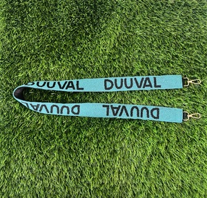 Correas de hombro cruzadas con cuentas hechas a mano tamaño de día de juego personalizado 36 a 44 pulgadas con ganchos desmontables cinturones de cuentas - Product Image 3