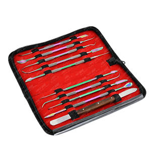 Nouvel arrivage de kit professionnel en acier inoxydable ensemble d'outils de sculpture à la cire kit d'instruments de façonnage en argile pour sculpture chirurgicale artistique - Product Image 5