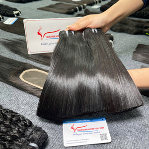 Listo para enviar Venta caliente Extensiones de cabello de trama recta de hueso vietnamita Tejido de cabello humano Remy virgen 100% de alta calidad - Product Image 6