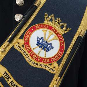 Meilleures ventes, écharpes brodées personnalisées de haute qualité, accessoires d'uniforme d'officier, équipement de protection personnelle, écharpes - Product Image 4
