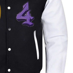 High Quality Unique Design Custom Logo Breathable Windproof Eco-Friendly Winter <b>Fleece</b> Custom Size Custom Varsity <b>Jacket</b> Unisex - Product Image 3