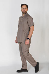 OEM Uniformes Médicos Hombres Enfermería Scrubs Joggers Scrubs Conjuntos Uniformes Masculinos y Femeninos Scrub Sets - Product Image 3
