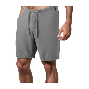 Short de jogging léger à séchage rapide pour hommes nouveauté vêtements de sport en toile à motif solide pour la course à pied et le style décontracté - Product Image 4