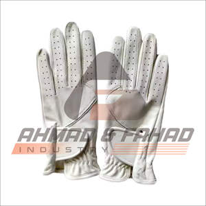 Gants de golf souples personnalisés unisexes avec poignées en cuir véritable respirant Gants de sport gauche et droite pour jouer au golf - Product Image 3