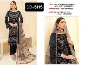 Últimas mujeres usan vestidos indios tradicional Salwar Kameez diseñador Salwar trajes de moda ropa de boda colecciones de ropa - Product Image 2