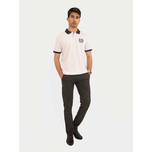 AWAB Pantalón Chino de Sarga 100% Algodón, Corte Recto Casual Ajustado con Logotipo Personalizable, Ligero, Lavado a Color, Talla XL - Product Image 1