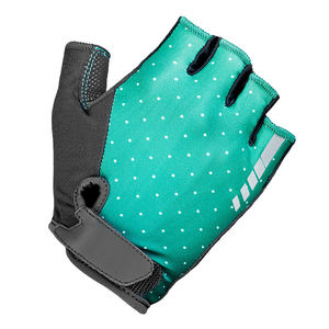 Services OEM, vente en gros, prix bas, gants de cyclisme unisexes en cuir à demi-doigts antidérapants Velocity Race Gear / respirants - Product Image 5